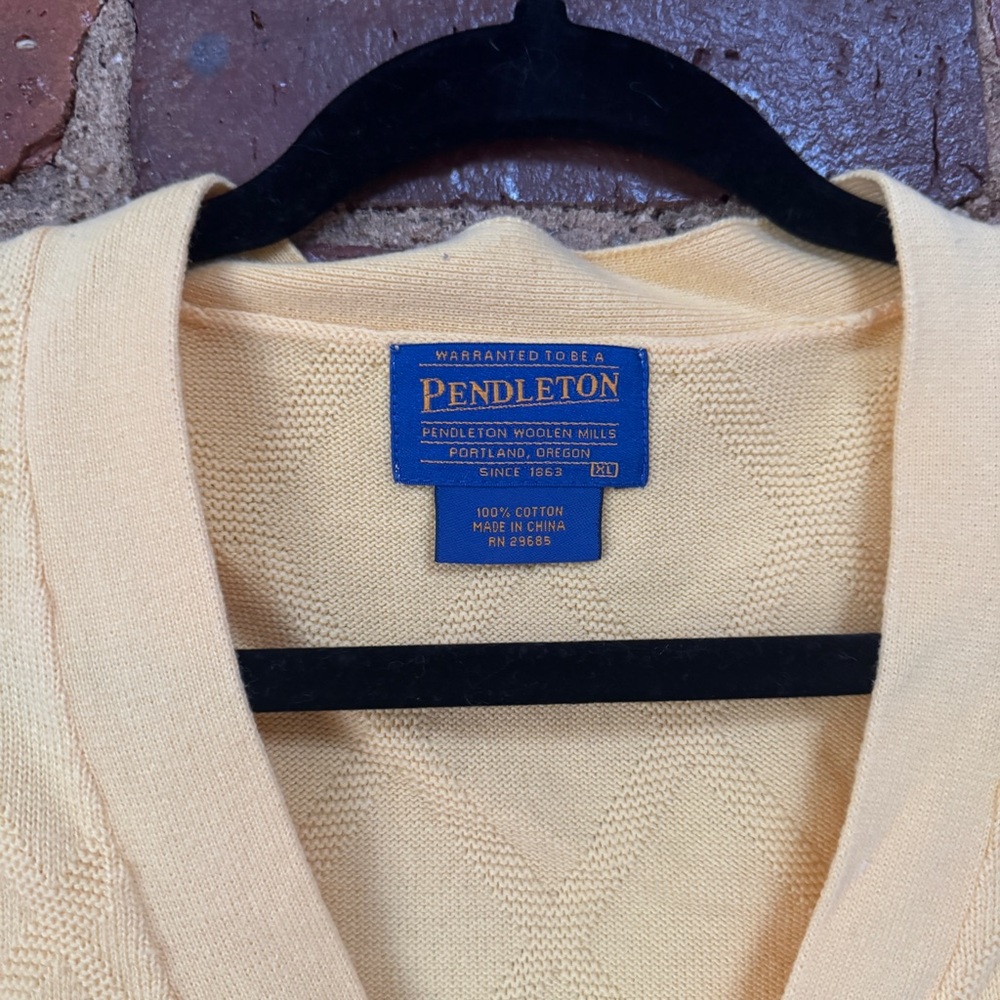 Vintage Pendleton Button Down Vest - image 4